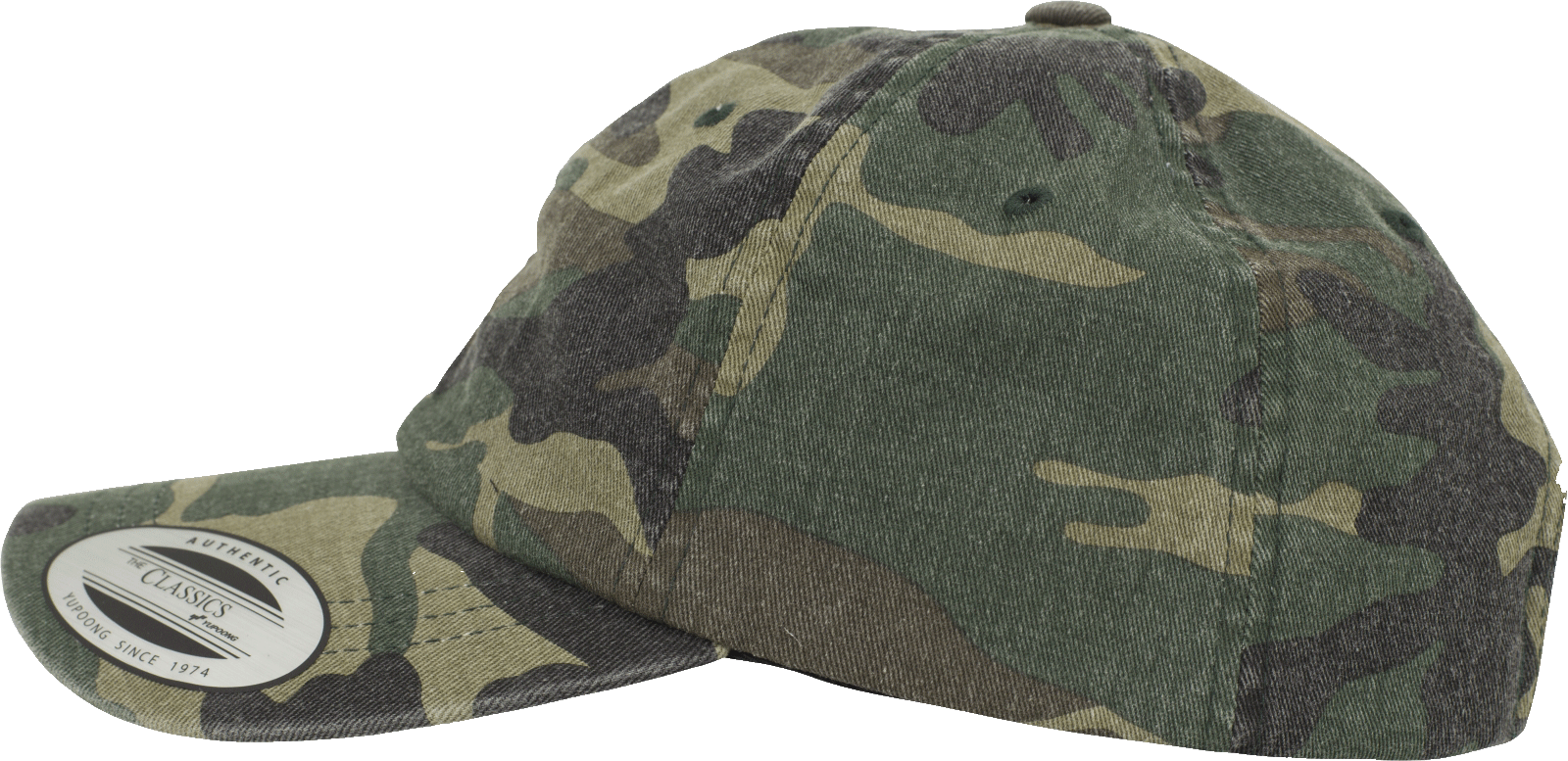 Brandit Low Profile Camo Washed Cap