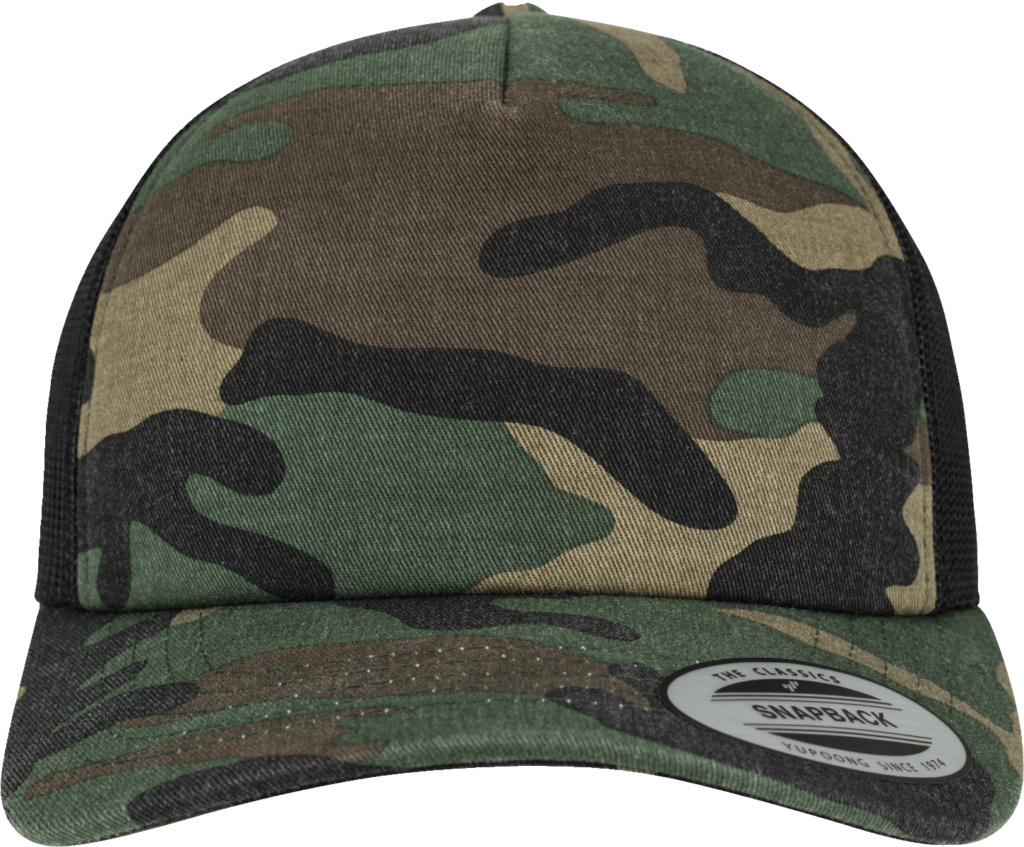Brandit Camo Trucker Cap woodland