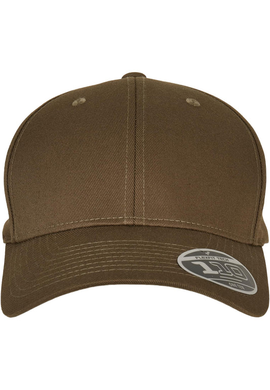 Olivgrüne Kappe unifarben – Flexfit Snapback Cap.