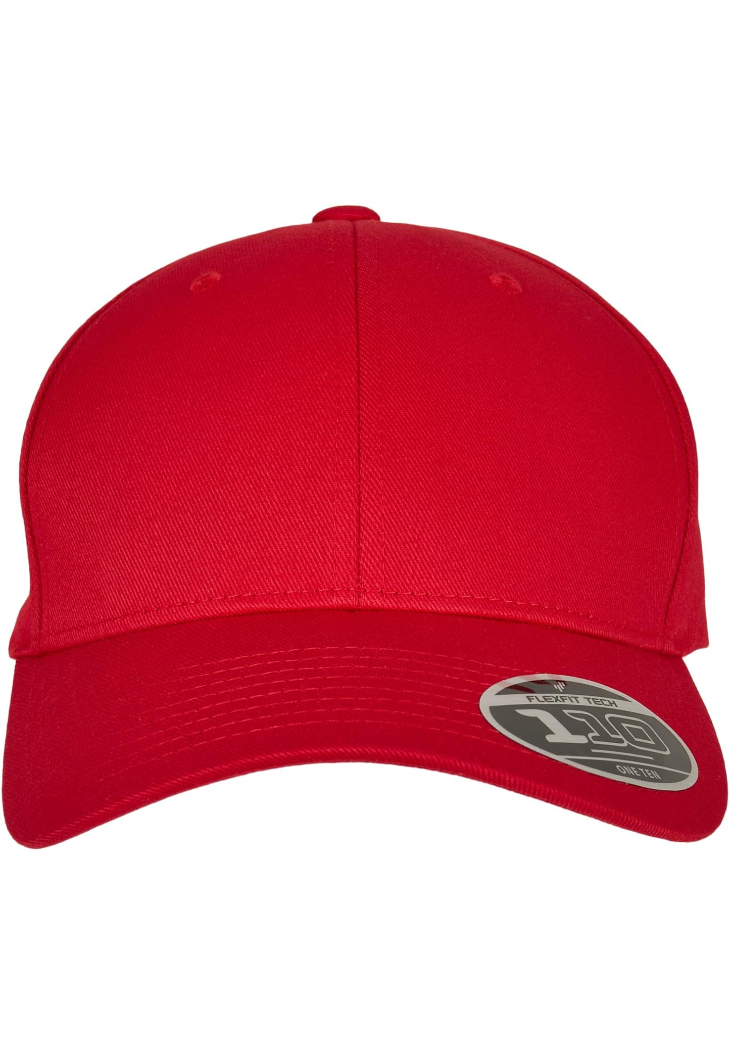 Rote Kappe unifarben – Flexfit Snapback Cap.