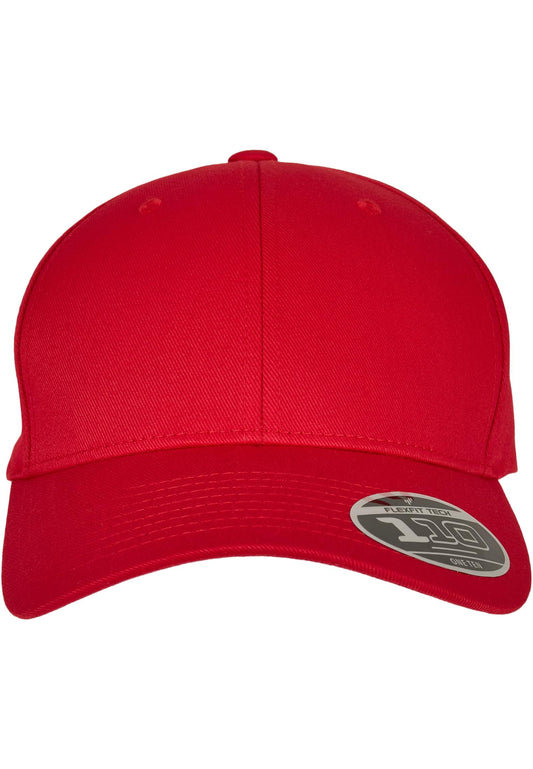 Rote Kappe unifarben – Flexfit Snapback Cap.
