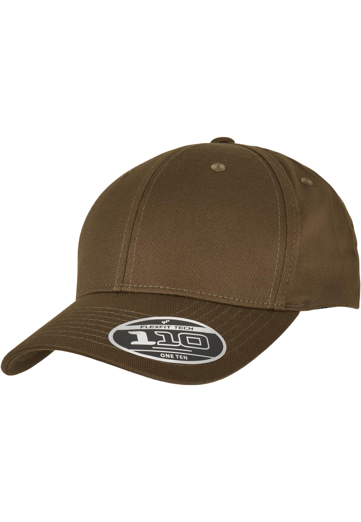 Olivgrüne Kappe unifarben – Flexfit Snapback Cap.