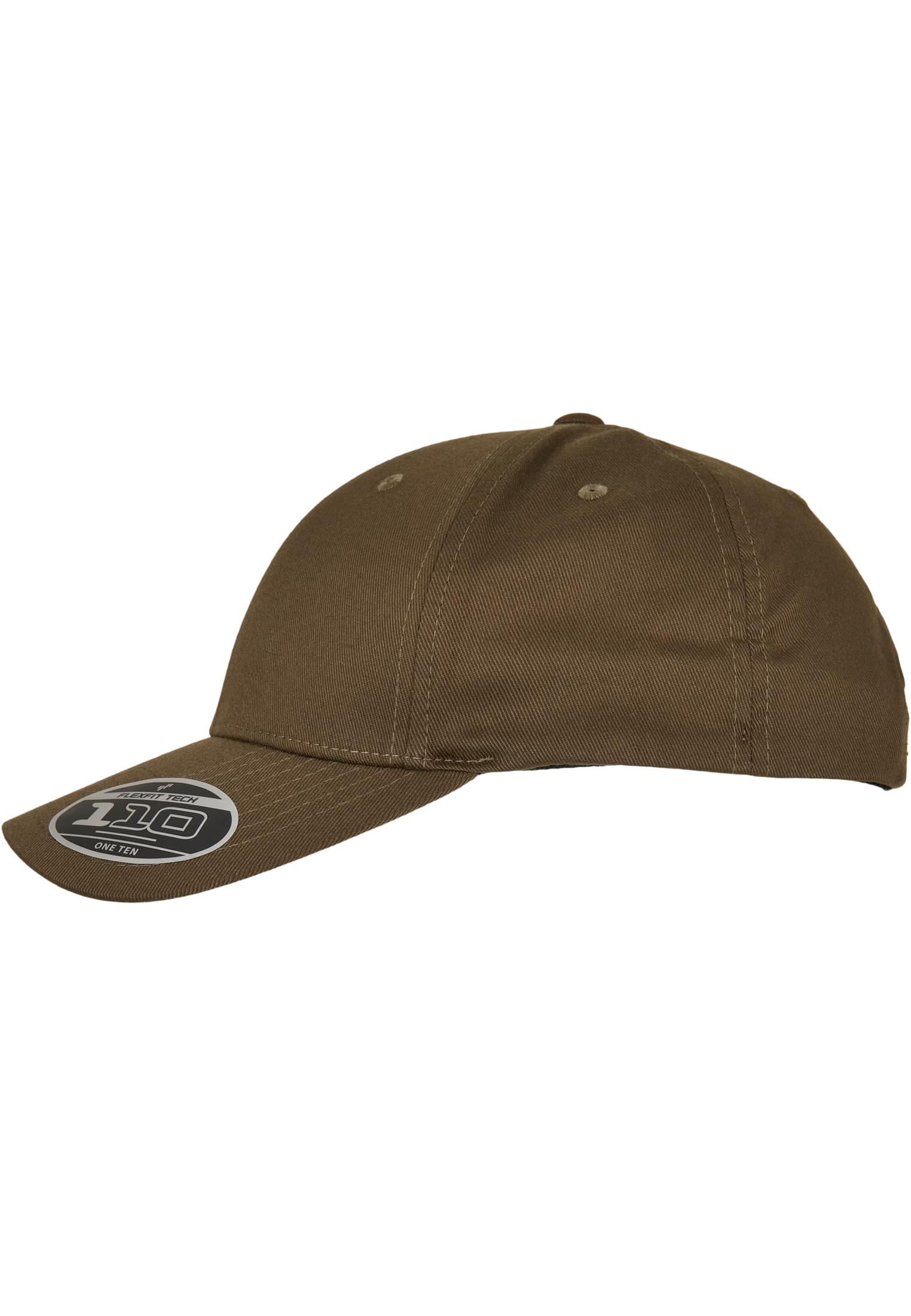 Olivgrüne Kappe unifarben – Flexfit Snapback Cap.