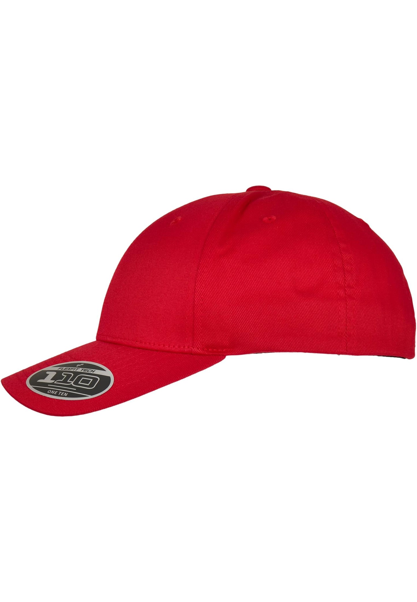 Rote Kappe unifarben – Flexfit Snapback Cap.