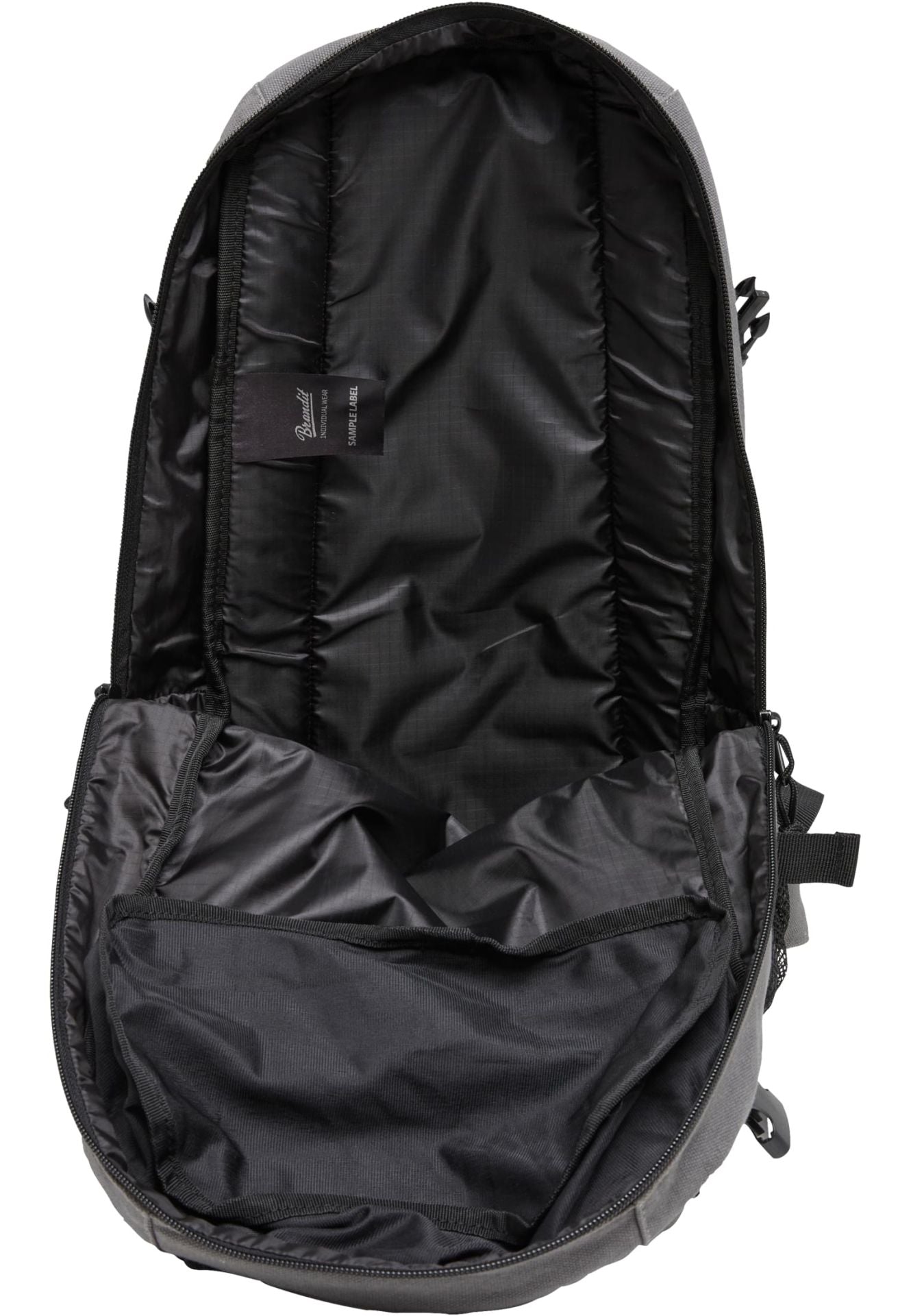 Brandit Forvert Louis Backpack Dunkelgrau (20L) – Kompakter Canvas Rucksack mit Boardcatcher & Brustgurt bei bluepalm.ch