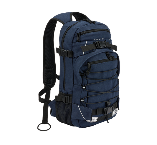 Brandit Forvert Louis Backpack Navy (20L) – Kompakter Canvas Rucksack mit Boardcatcher & Brustgurt bei bluepalm.ch