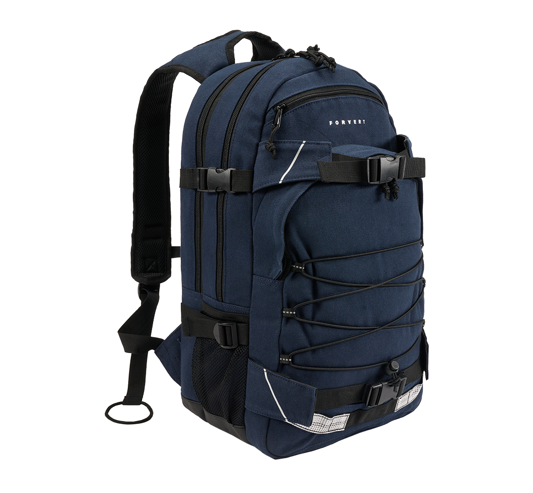 Brandit Forvert Louis Rucksack Navy 25L – Canvas Daypack für Alltag und Freizeit bei bluepalm.ch
