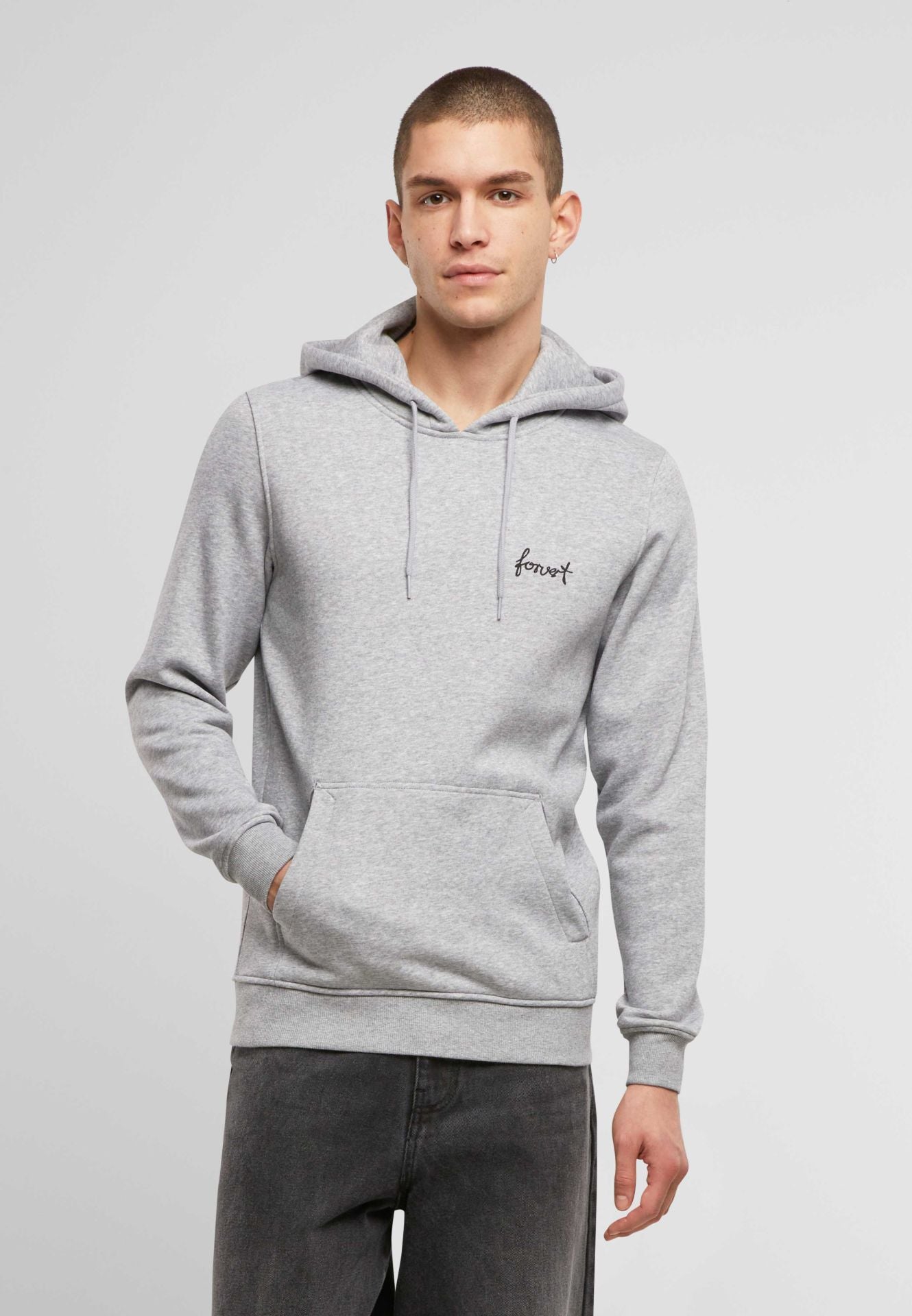 BRANDIT Forvert Heavy Hoodie Ventura Heather Grey