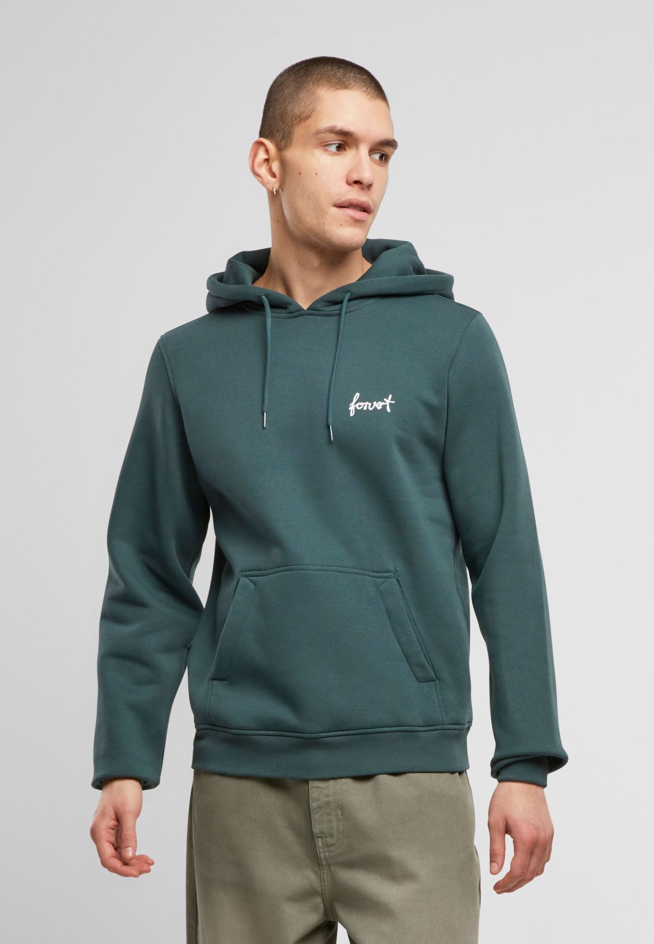 BRANDIT Forvert Heavy Hoodie Ventura Flaschen Grün