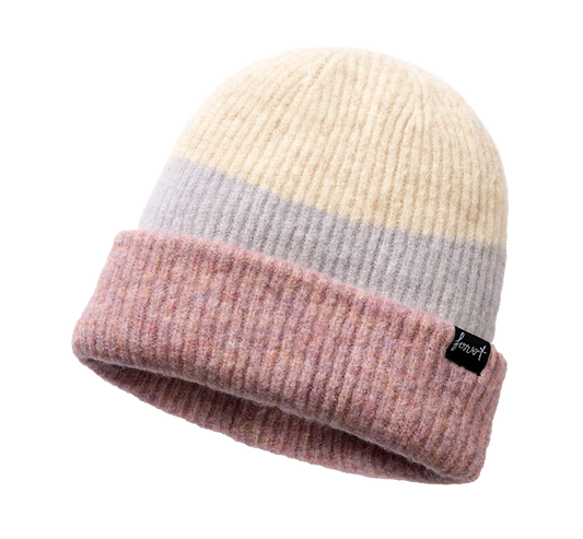 Brandit Super Soffe Strickmütze mit umklappbarem Umschlag, wärmendem Material und dezentem Logolabel