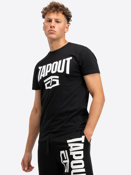 Tapout ACTIVE BASIC TEE 940001 T-Shirt Black