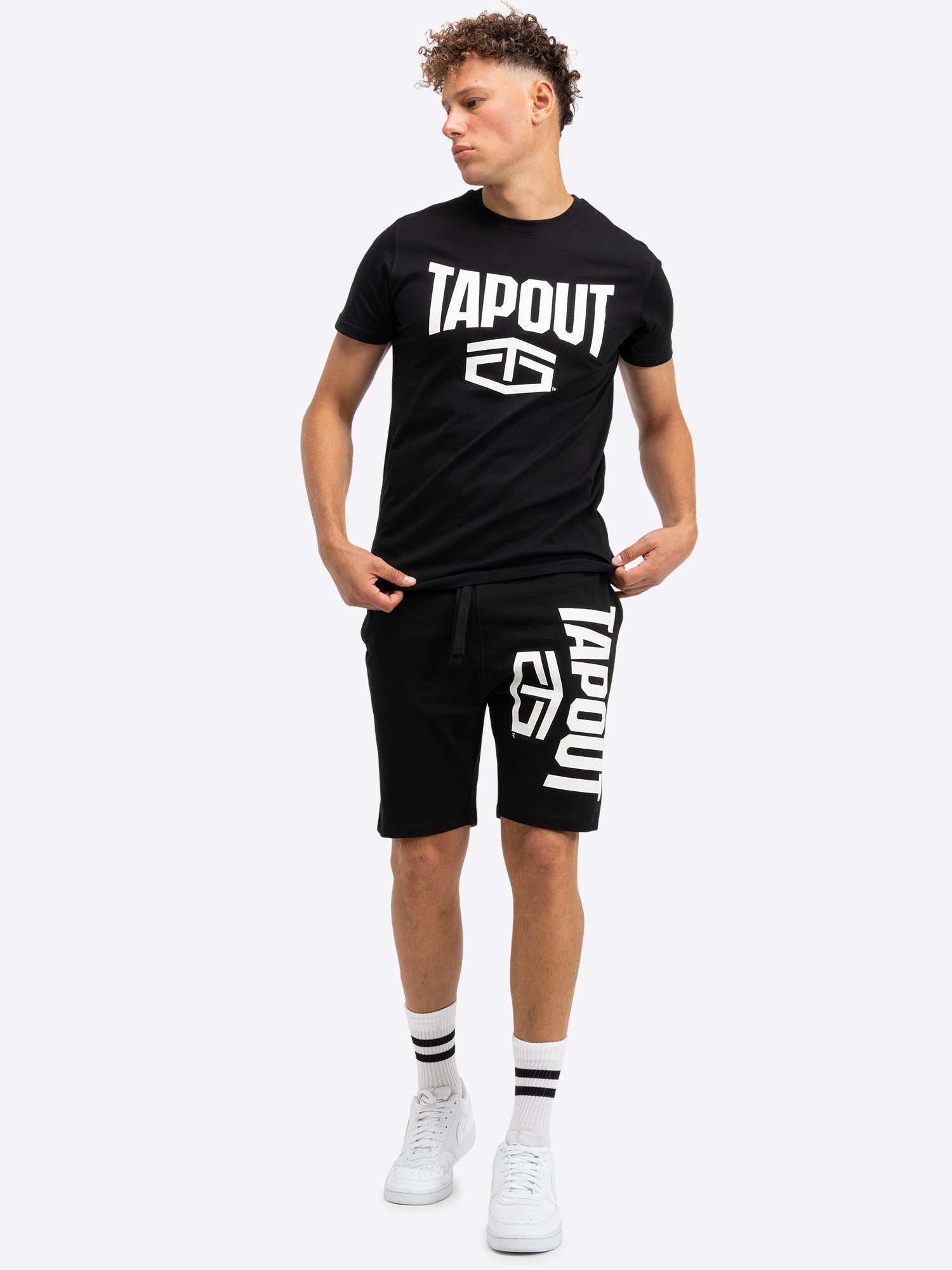 Tapout ACTIVE BASIC TEE 940001 T-Shirt Black