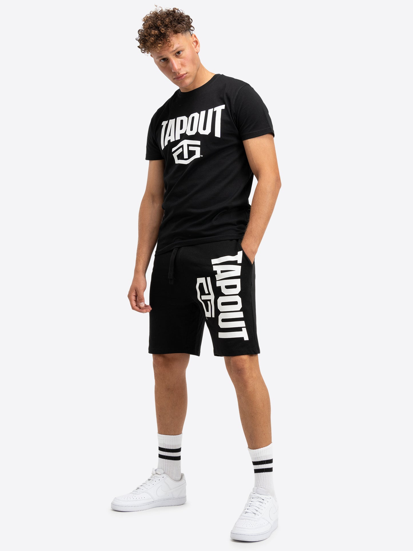 Tapout ACTIVE BASIC TEE 940001 T-Shirt Black