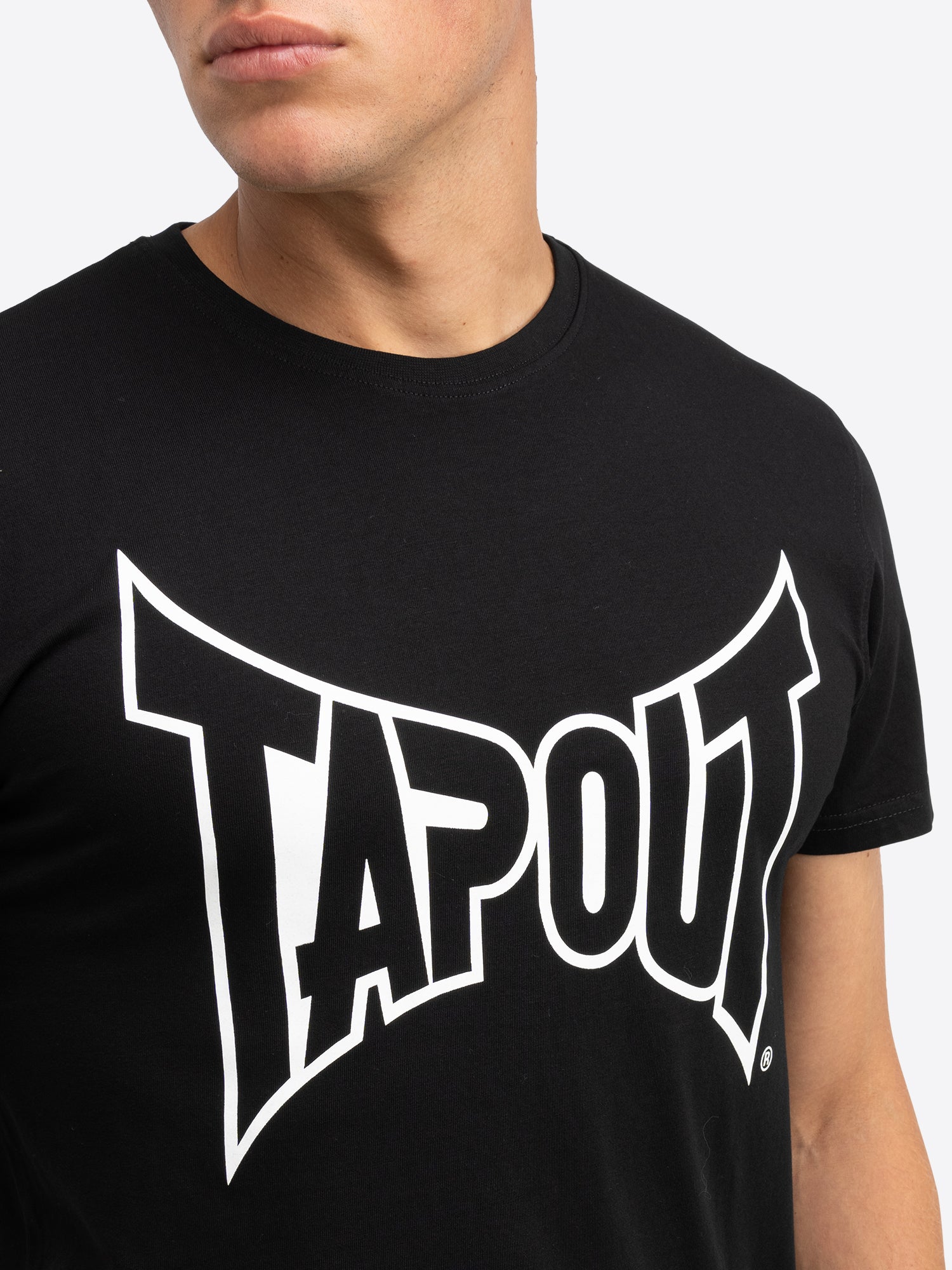 Tapout LIFESTYLE BASIC TEE Artikel 940005 T-Shirt - Black