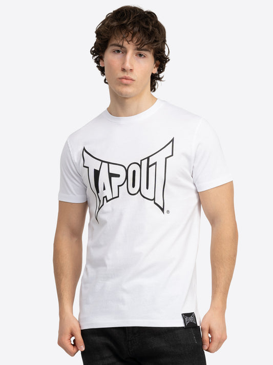 Tapout LIFESTYLE BASIC TEE Artikel 940005 T-Shirt - Weiss