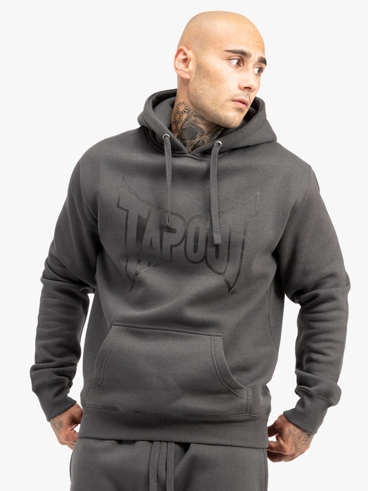 Tapout LIFESTYLE BASIC HOODIE 940006 Kapuzensweatshirt - Anthracite