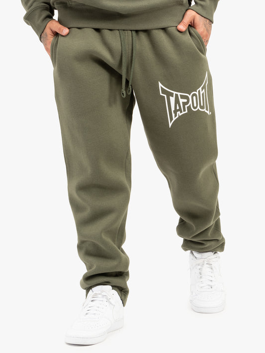 Tapout LIFESTYLE BASIC JOGGER 940008 Jogginghose - Olive