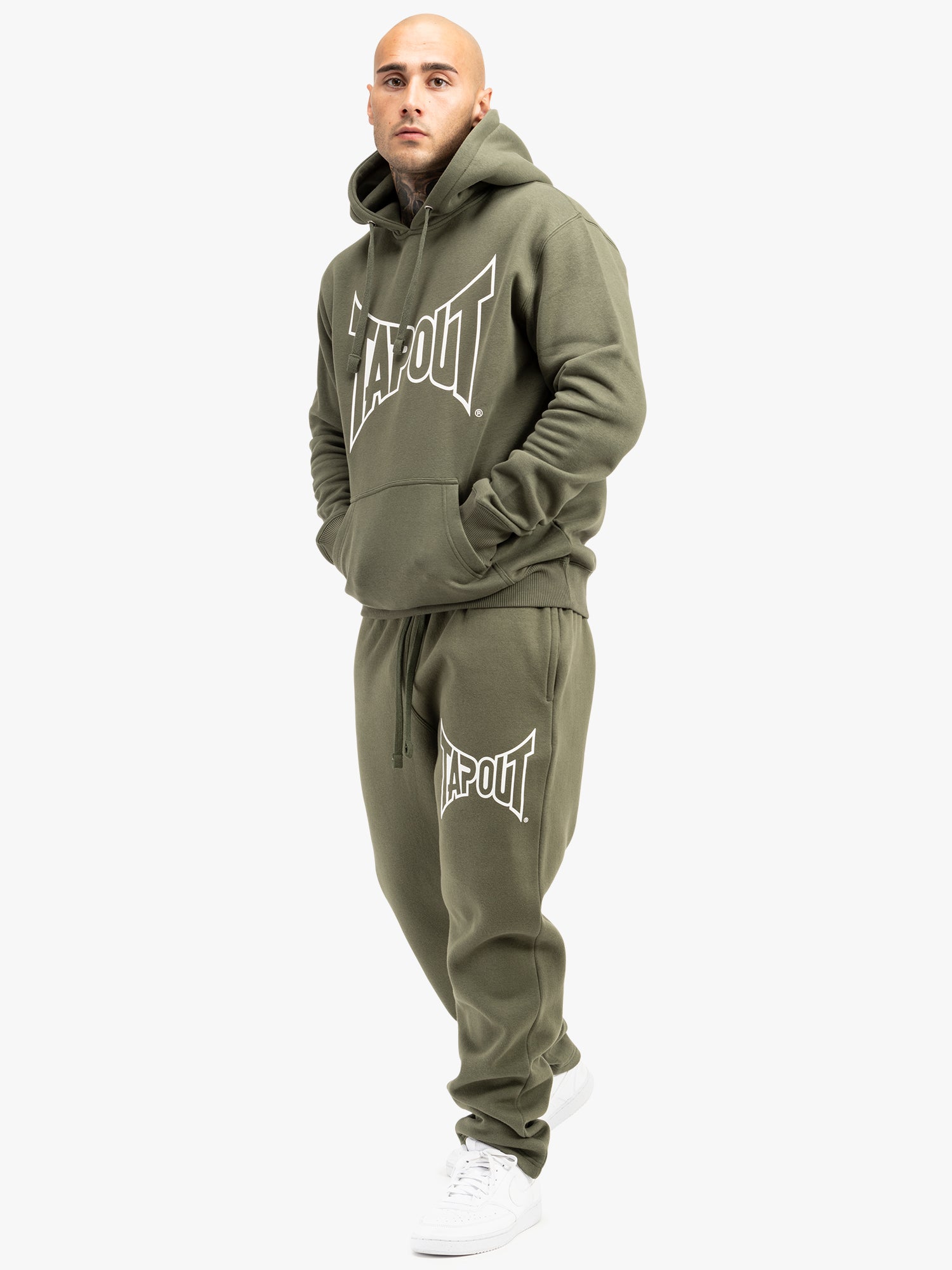 Tapout LIFESTYLE BASIC JOGGER 940008 Jogginghose - Olive