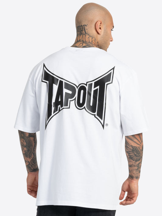 Tapout CREEKSIDE 940010  T-Shirt Oversize - Weiss