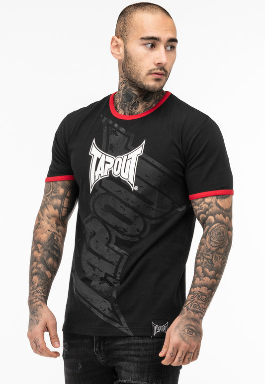 Tapout 940022 Trashed T-Shirt Schwarz 
