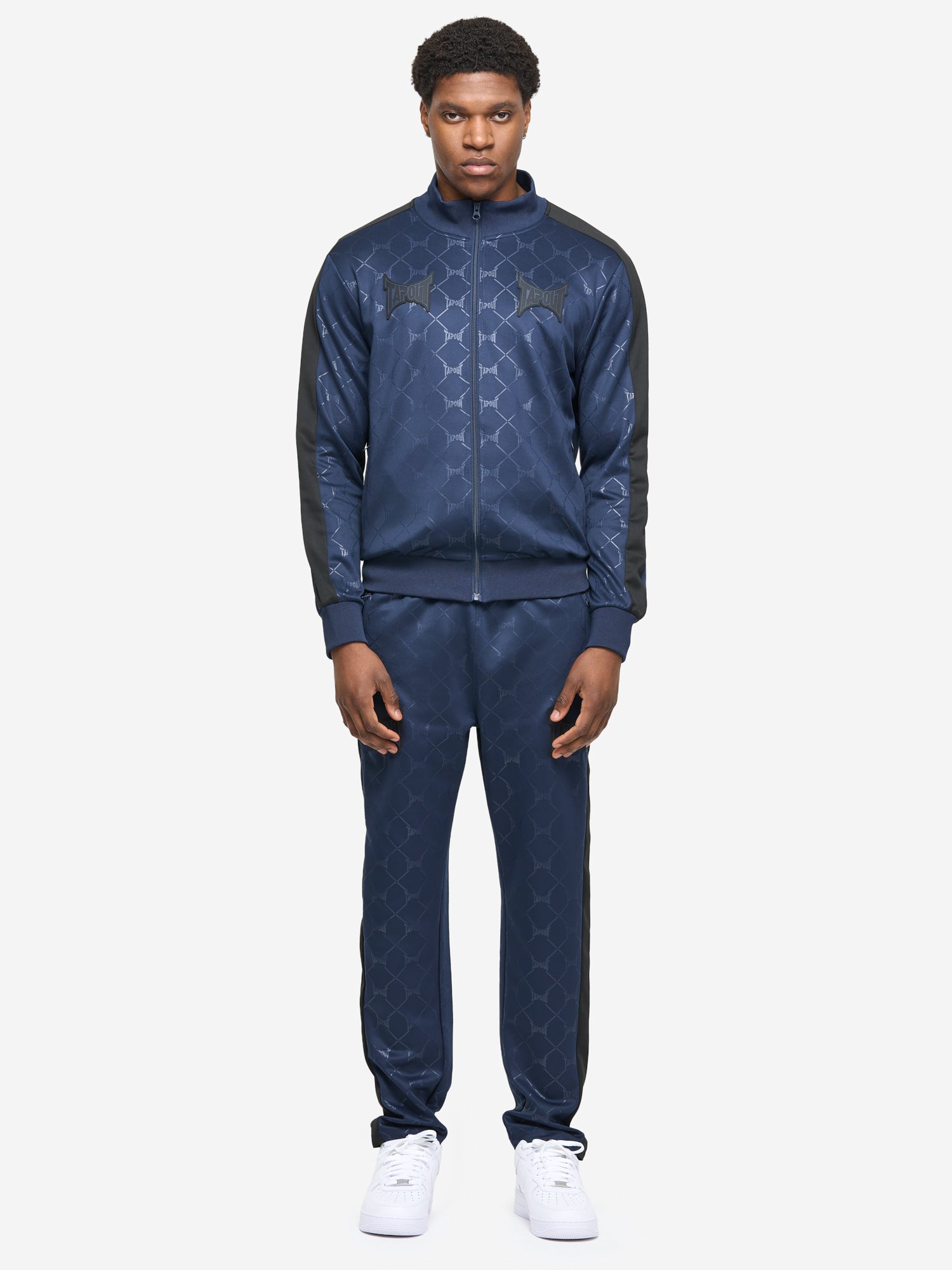 Tapout Herren Jogginganzug Dark Navy in normaler Passform
