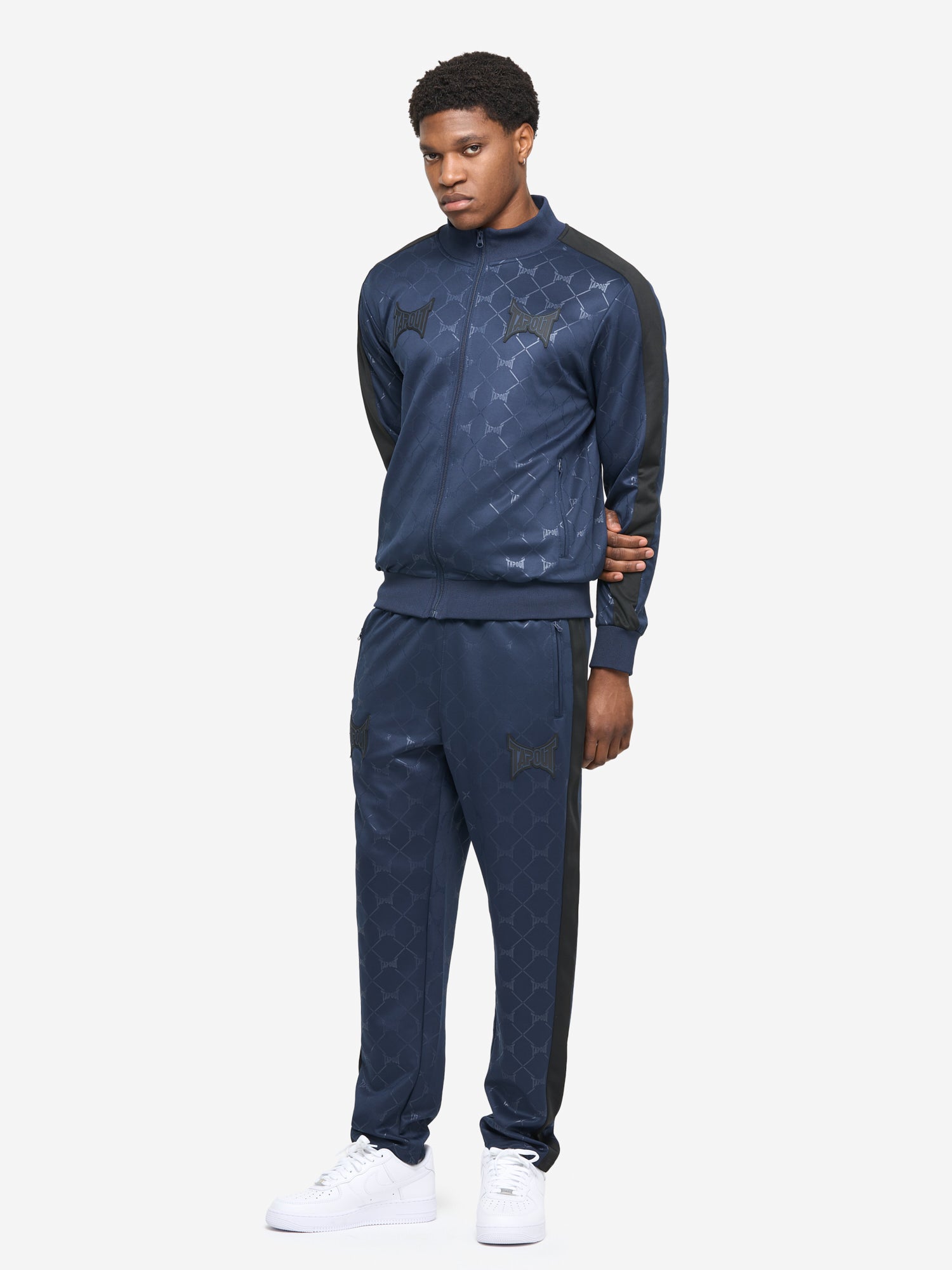 Tapout Herren Jogginganzug Dark Navy in normaler Passform