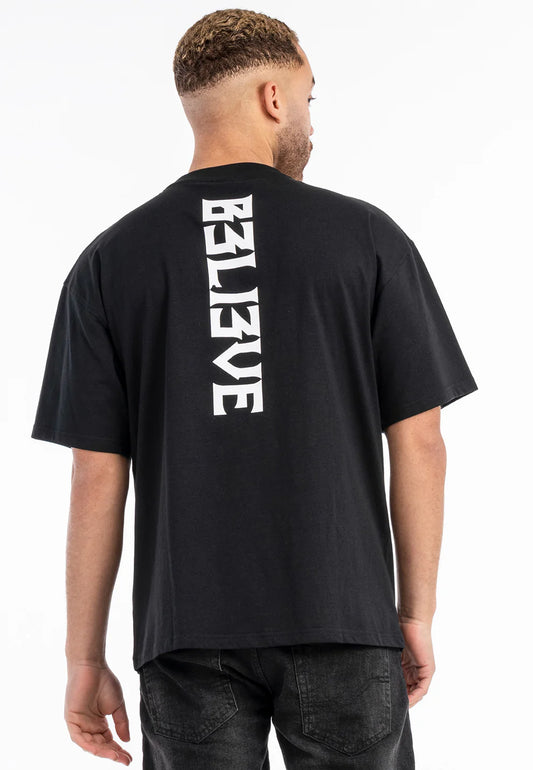 Tapout 940032 B2LI3VE T-Shirt Schwarz