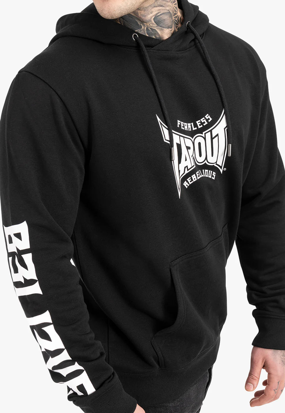 Tapout 940035 B3LI3VE Kapuzenpullover Schwarz