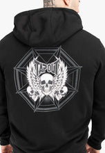 Laden Sie das Bild in den Galerie-Viewer, Tapout 940036 Octagon Kapuzensweatjacke Schwarz
