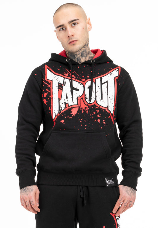 Tapout 940063 Splashing Hoodie Schwarz