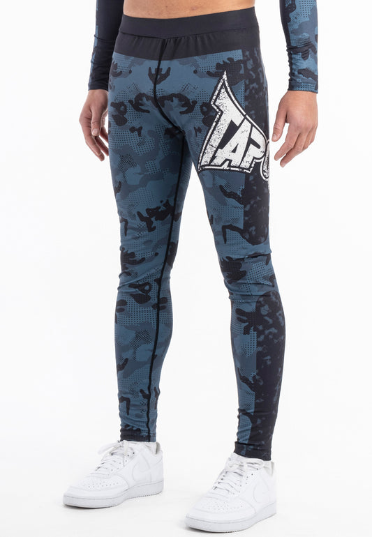 Tapout 940067 Patton Funktionsleggings Camo Blau