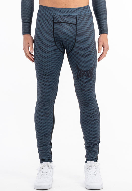 Tapout 940069 Mapleton Funktionsleggings Steel Blau