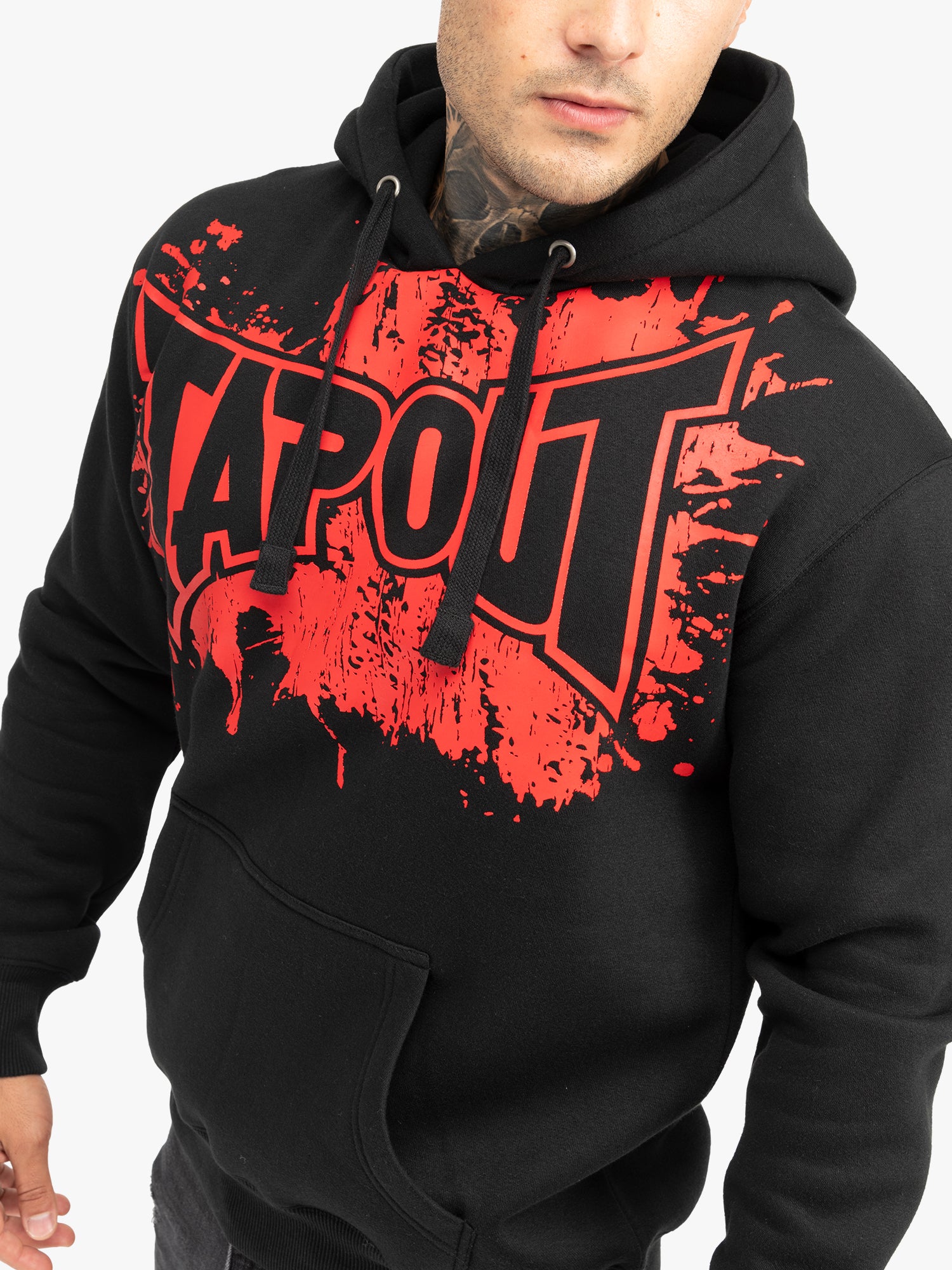 Tapout 940075 Pacomila Kapuzensweatshirt Schwarz