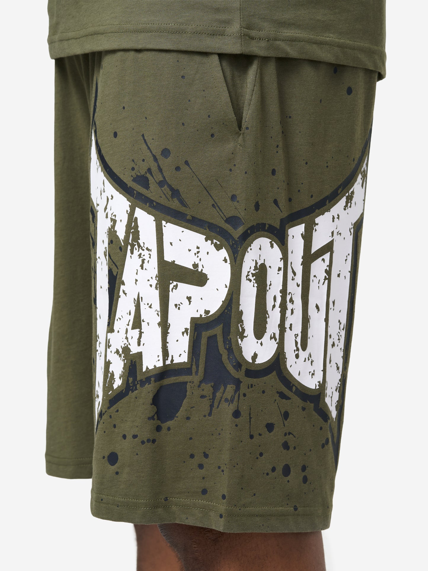 Tapout 940077 Dunlab T-Shirt & Shorts Set Olive