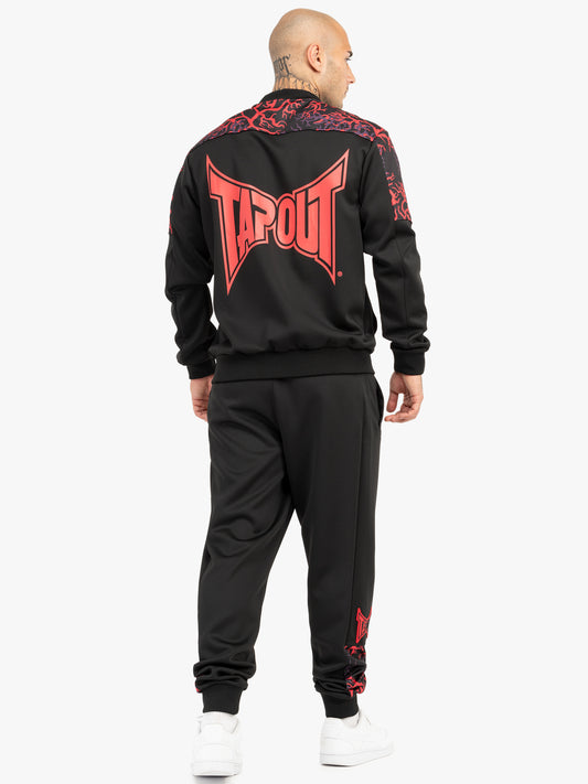 Tapout 940083 Roots Taptrack Jogginganzug Schwarz