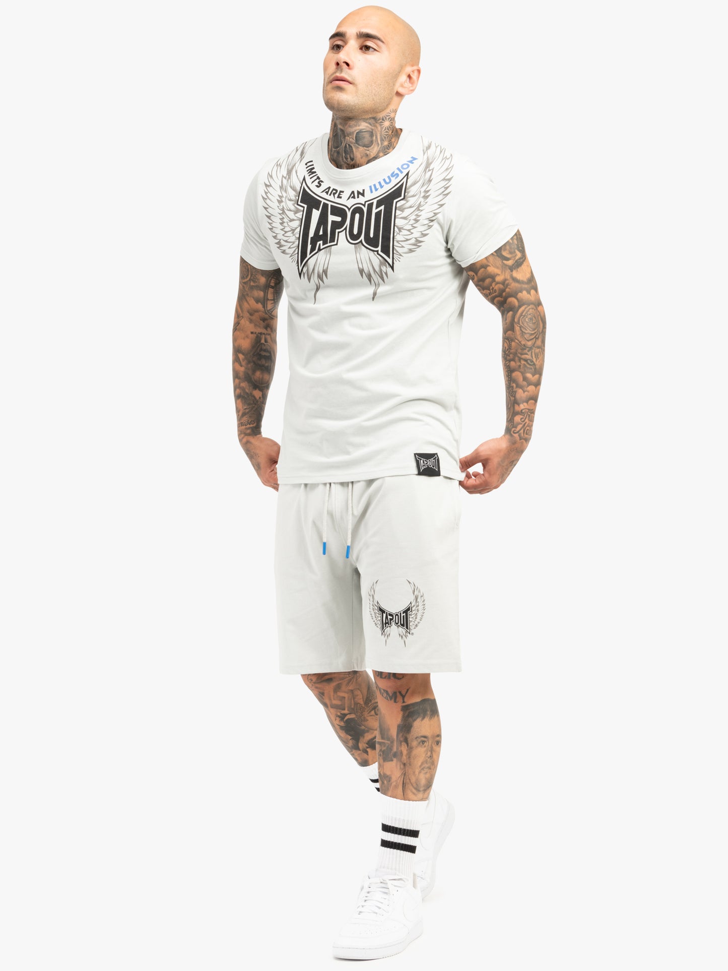 Tapout 940088 Tillusion T-Shirt Light Grey