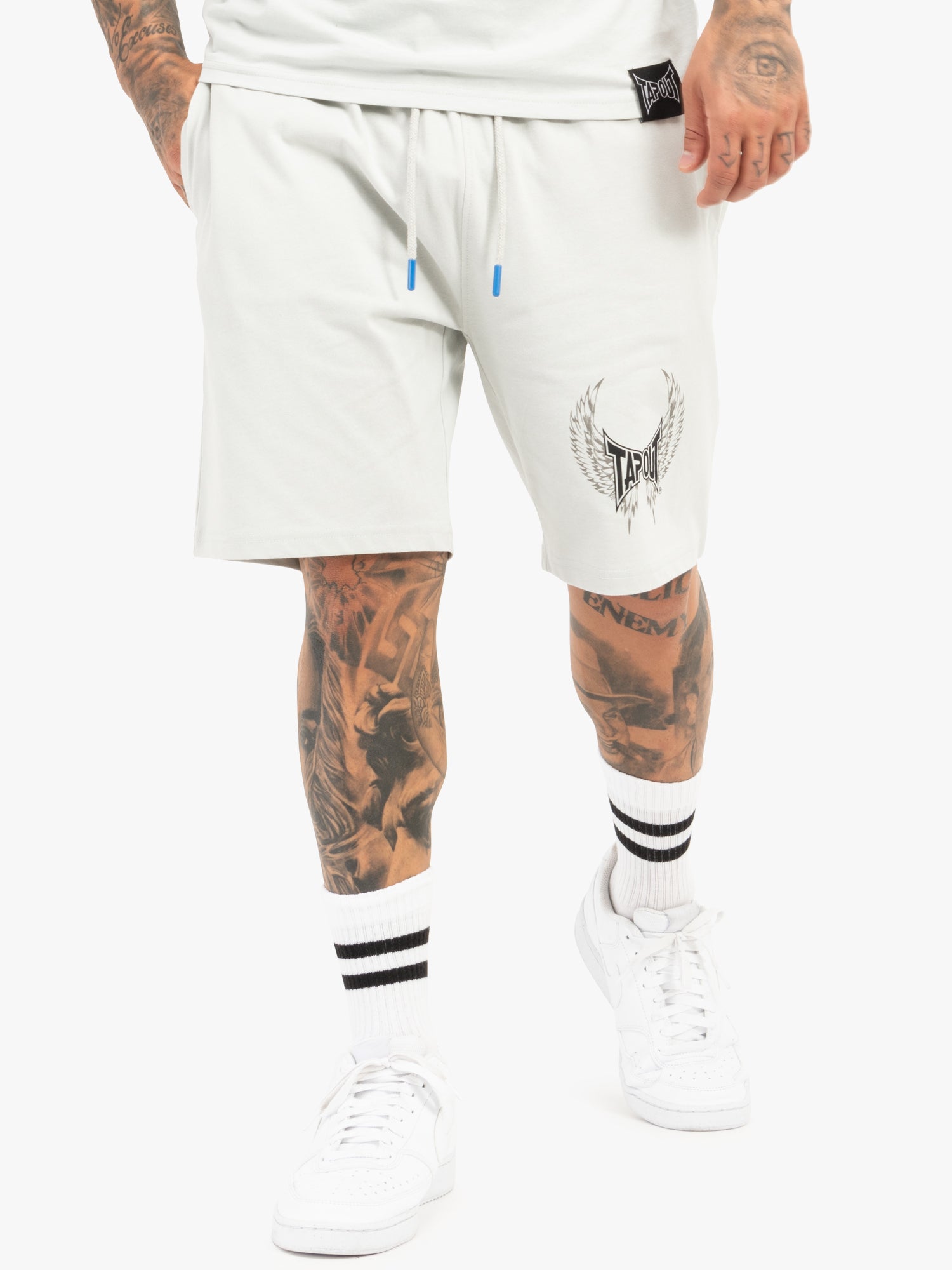 Tapout 940089Tillusion Shorts - Light Grey