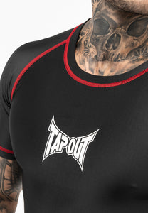 Tapout 960027 Crystal Funktions - T-Shirt Schwarz
