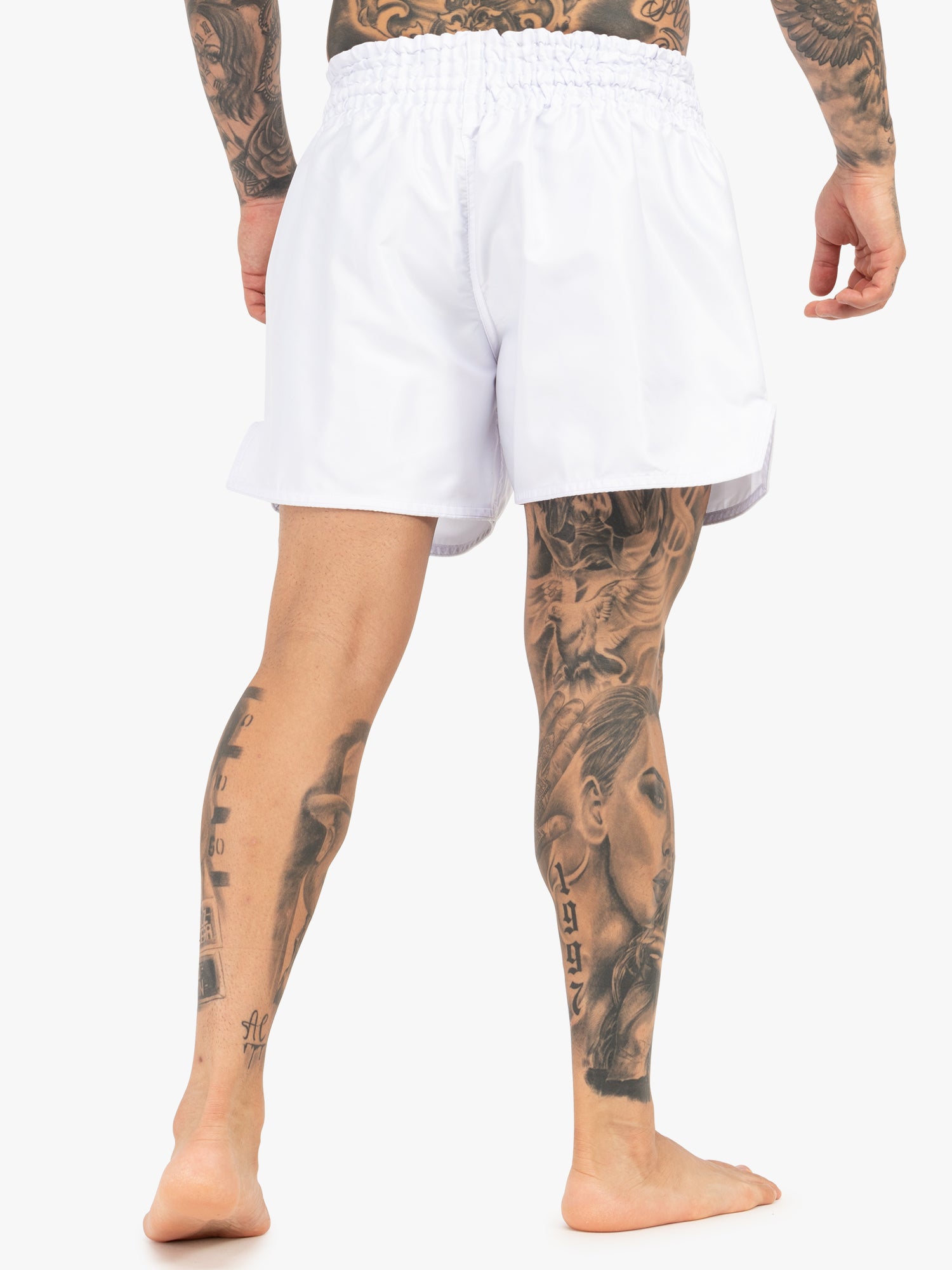 Tapout 960056 Zorrey Thai-Boxhose Weiss/Gold