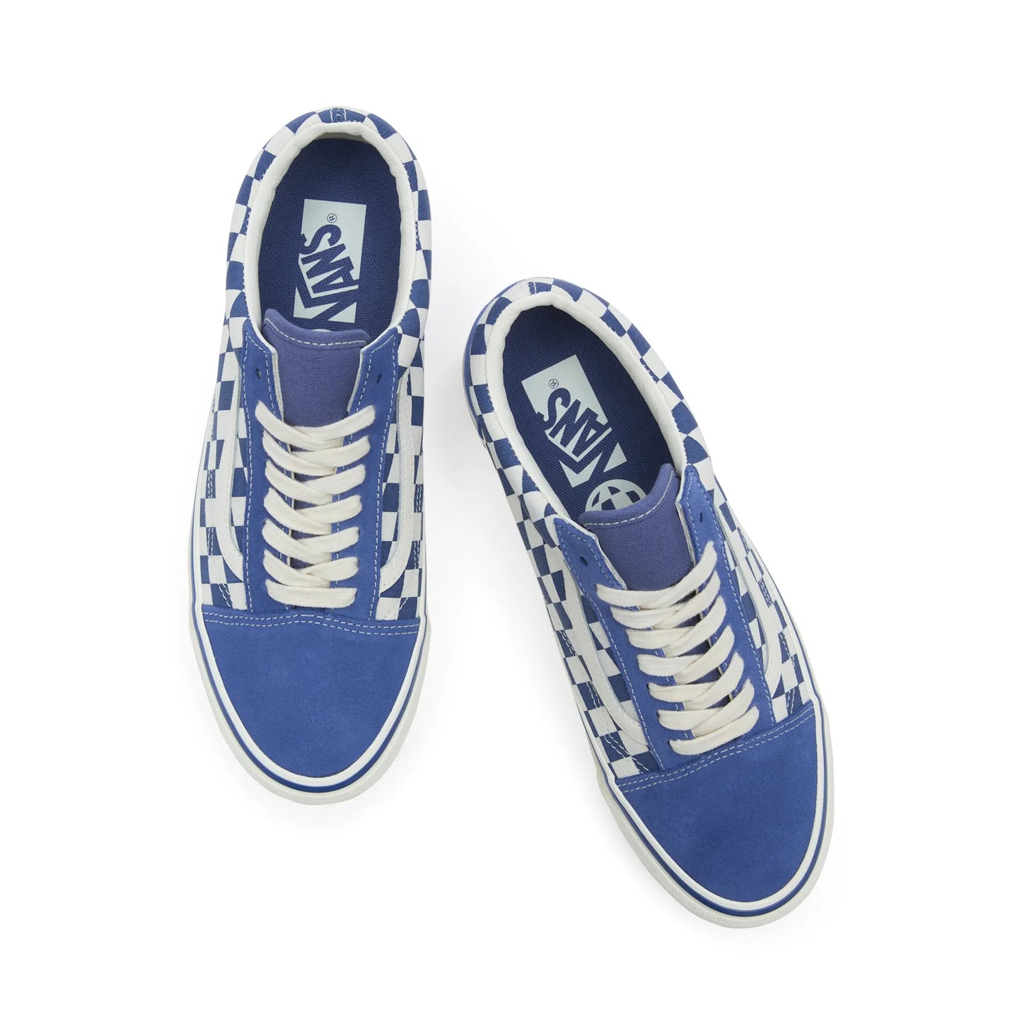 Vans Old Skool Checkerboard Blau/Weiss – Klassiker im Schachbrett-Design