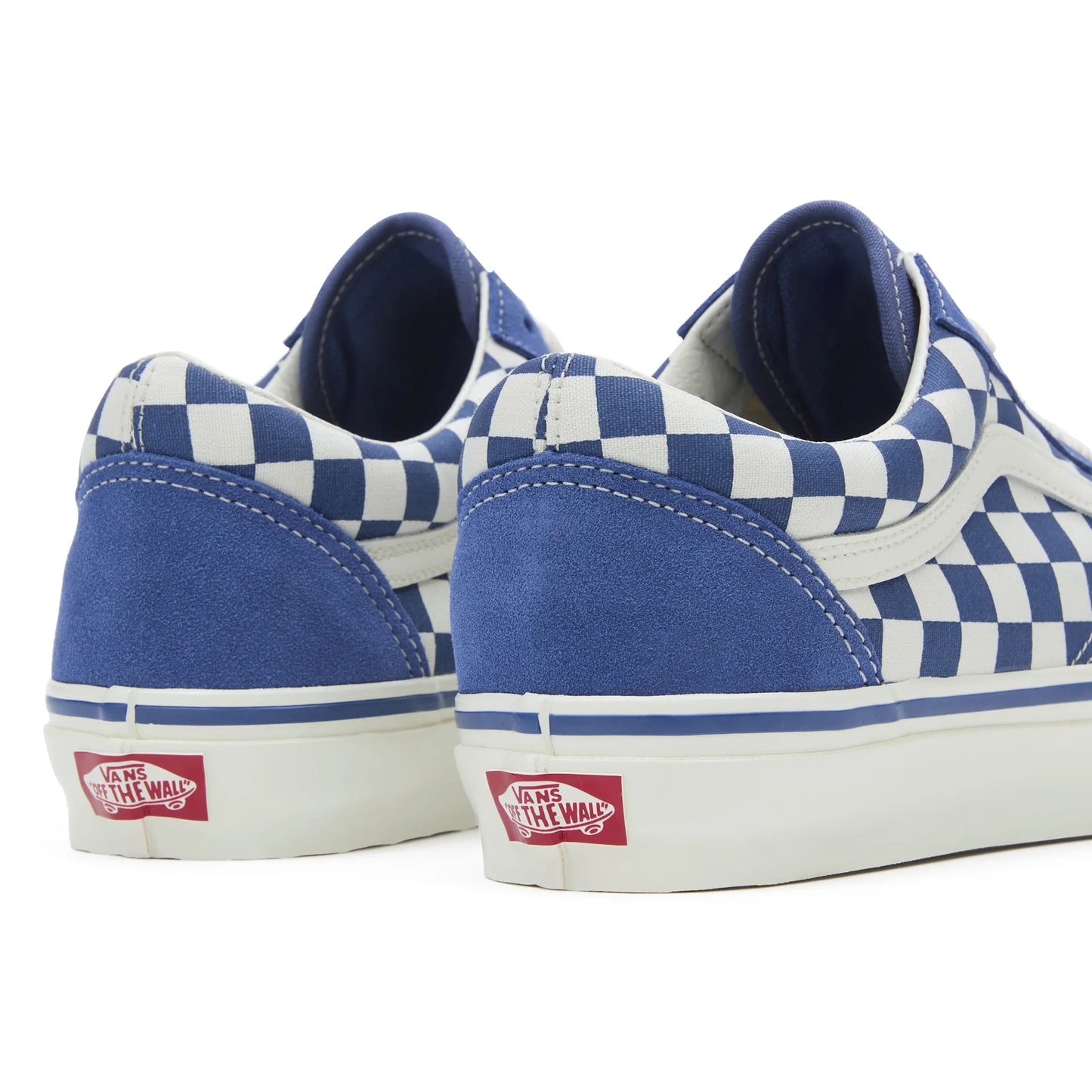 Vans Old Skool Checkerboard Blau/Weiss – Klassiker im Schachbrett-Design