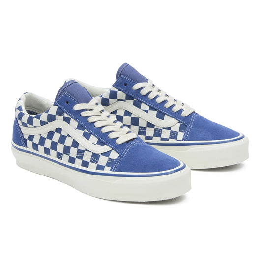 Vans Old Skool Checkerboard Blau/Weiss – Klassiker im Schachbrett-Design