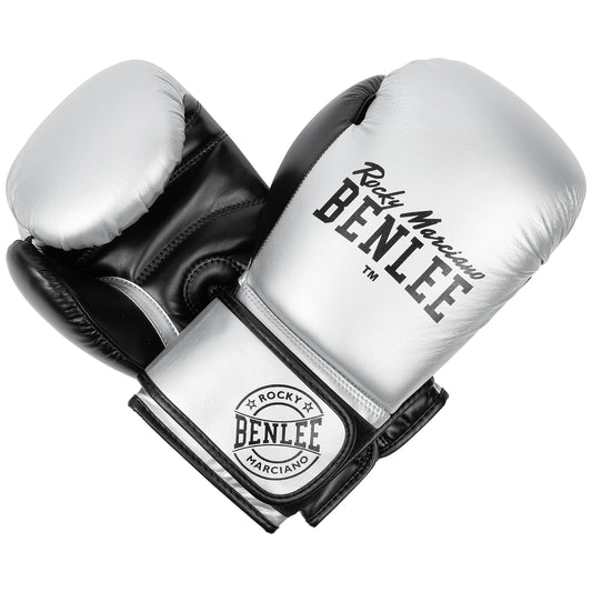 BBENLEE  199155 Carlos Boxhandschuhe  -  Silver/Schwarz