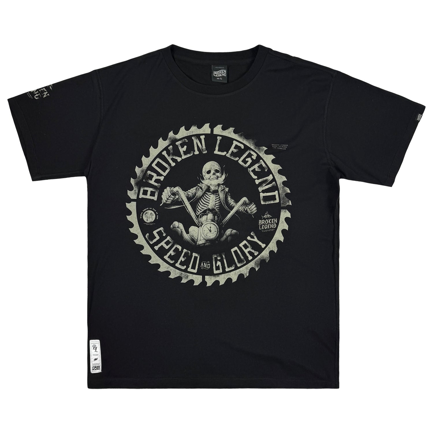 Schwarzes Broken Legend Yakuza Premium T-Shirt