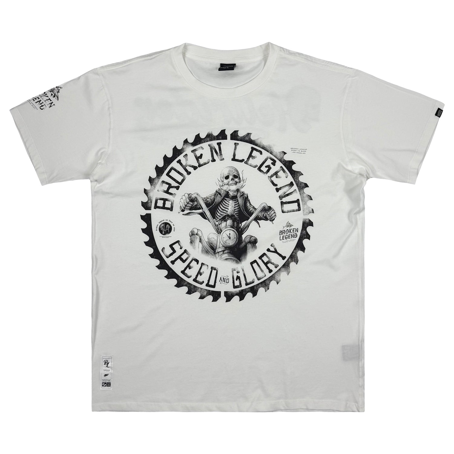 Weisses Broken Legend Yakuza Premium T-Shirt