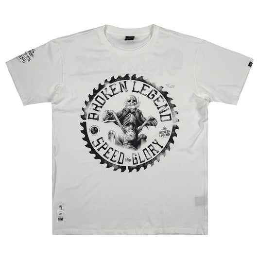 Weisses Broken Legend Yakuza Premium T-Shirt