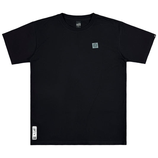 Schwarzes Broken Legend T-Shirt aus Pima-Baumwolle