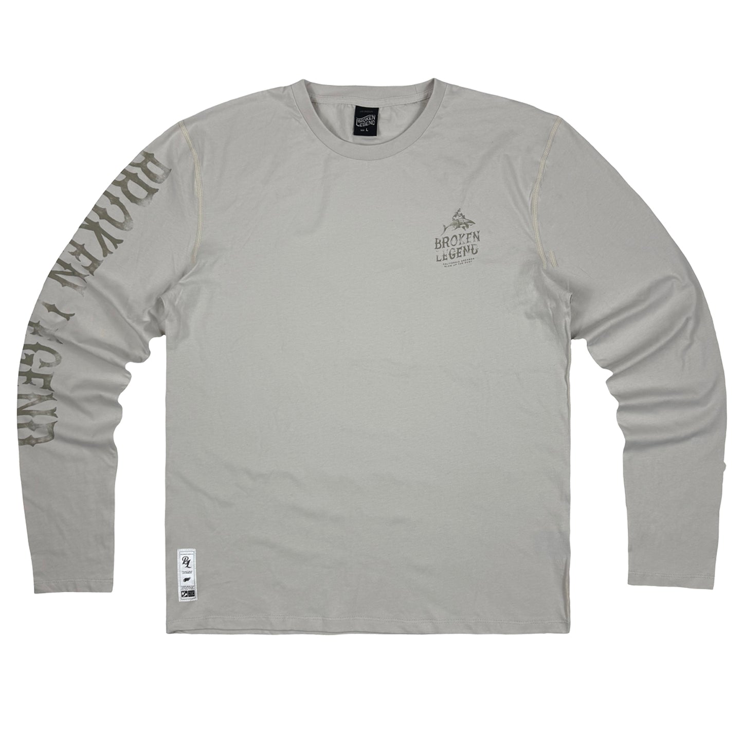 Yakuza Premium Herren Longsleeve Silber