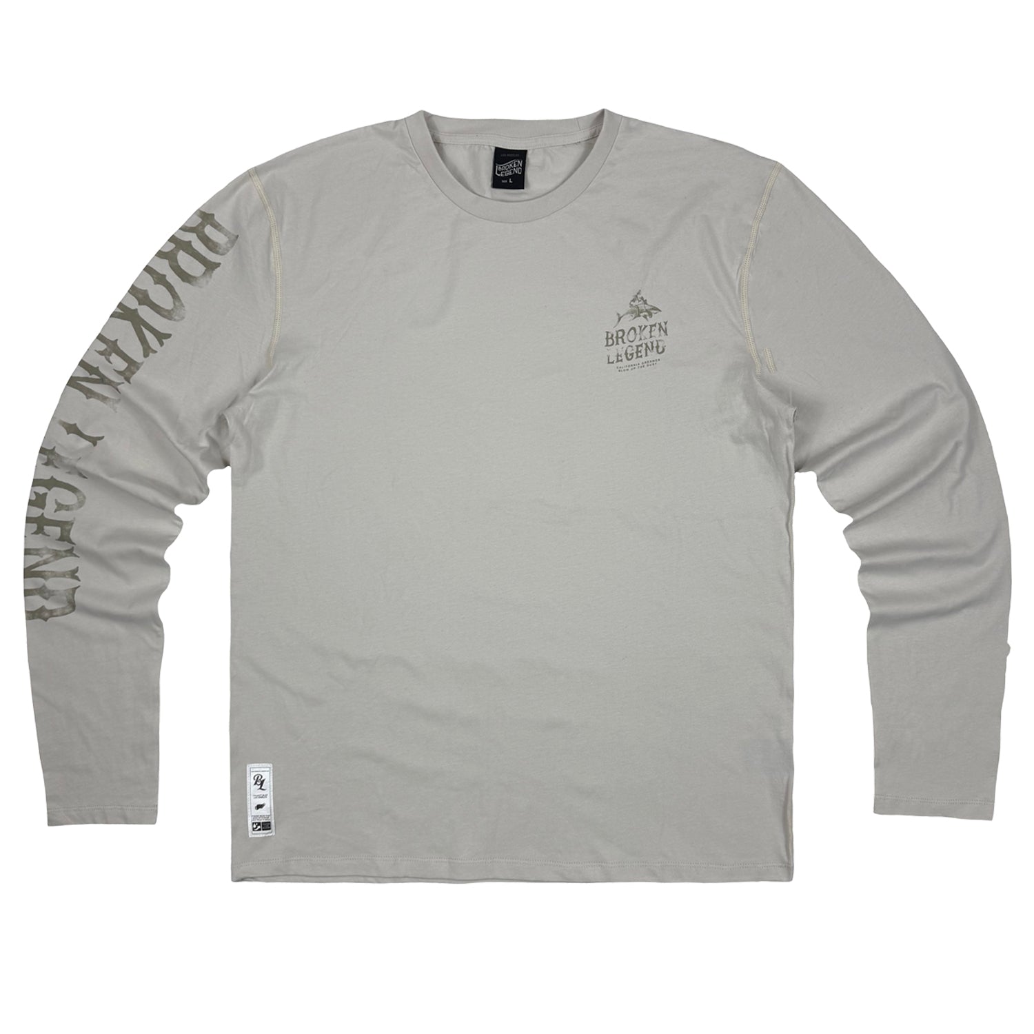 Yakuza Premium Herren Longsleeve Silber