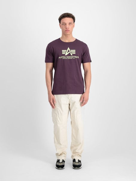 Alpha Industries Basic T-Shirt - Plum